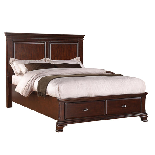 Canton Cherry  Queen Storage Bed image