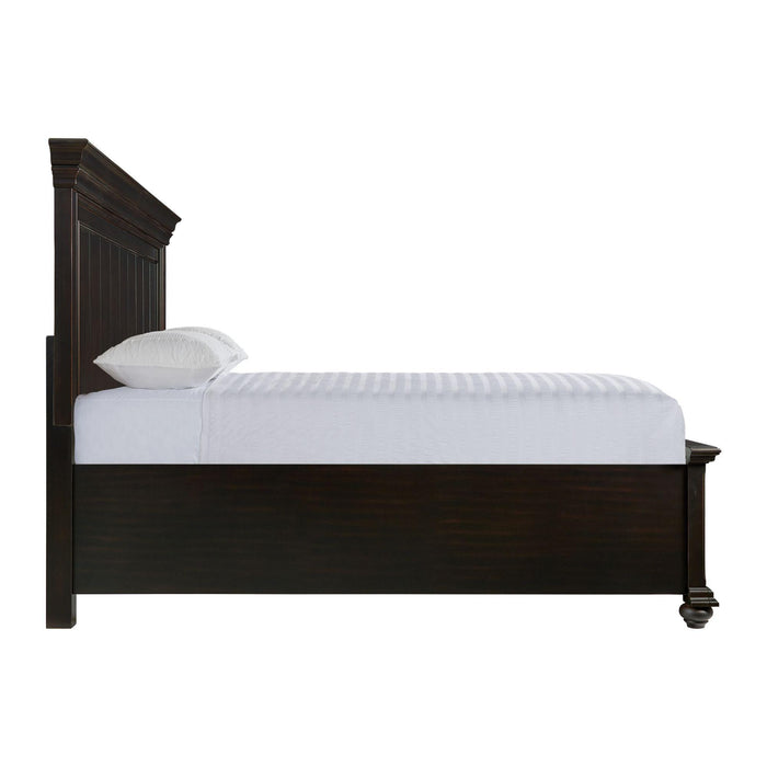 Slater King Platform Storage Bed in Black