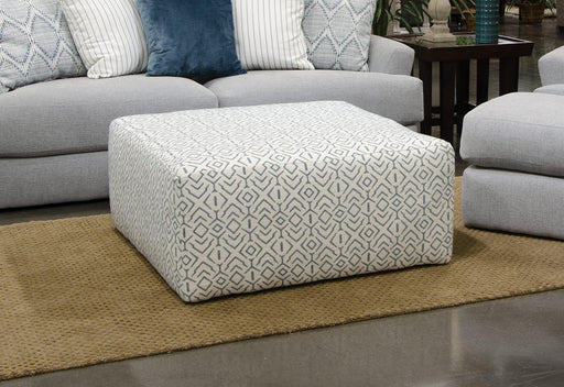 Jackson Howell Cocktail Ottoman in Aqua 3482-12 image