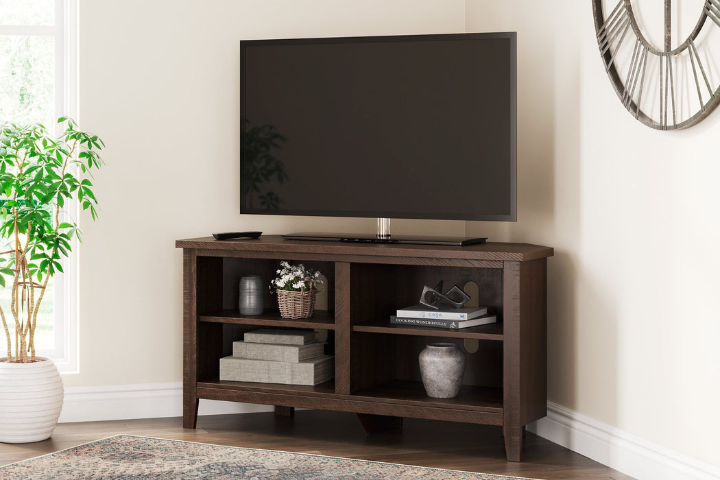 Camiburg Corner TV Stand